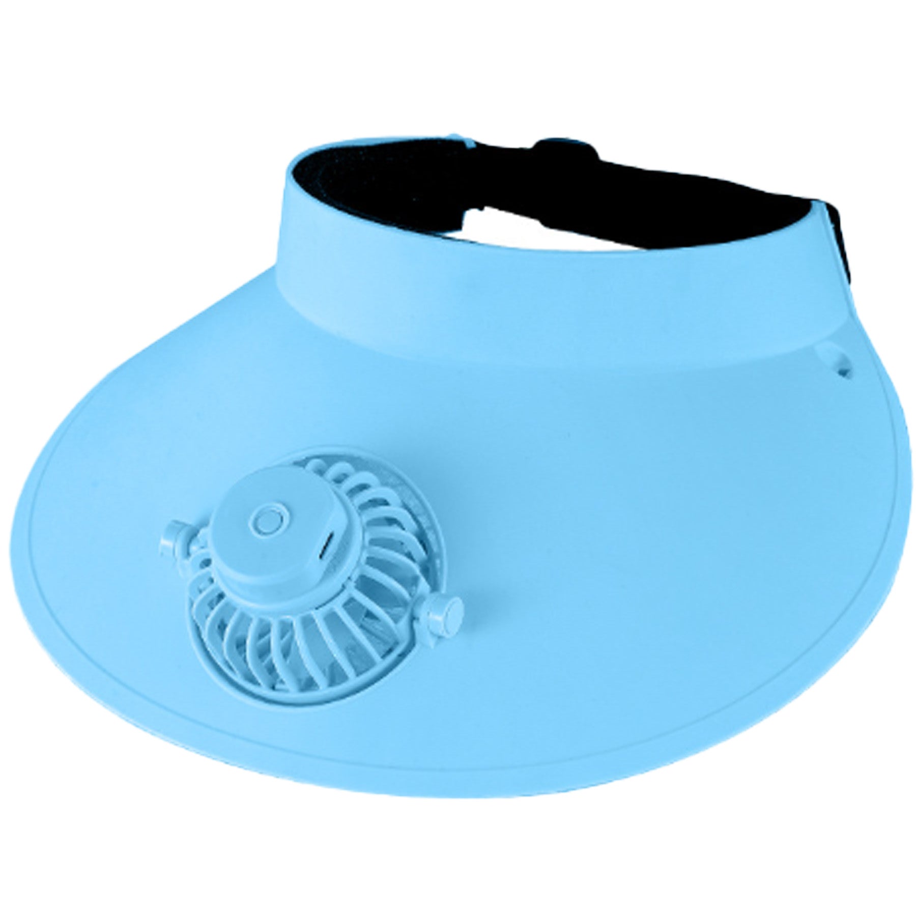 Three-Speed Adjustable Lithium Battery Visor Fan