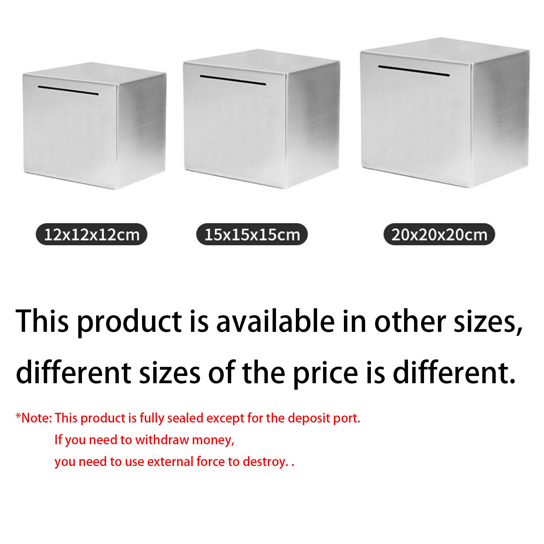 Square Piggy Bank