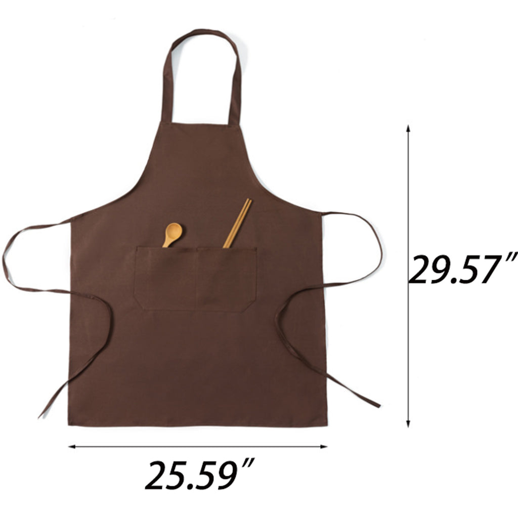 Simple Solid Color Apron