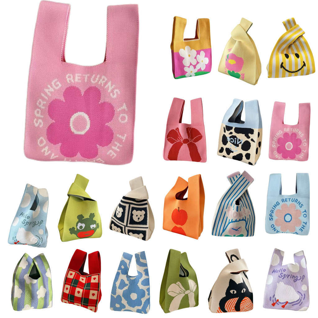 Daily-sized Knitted Carry Bag