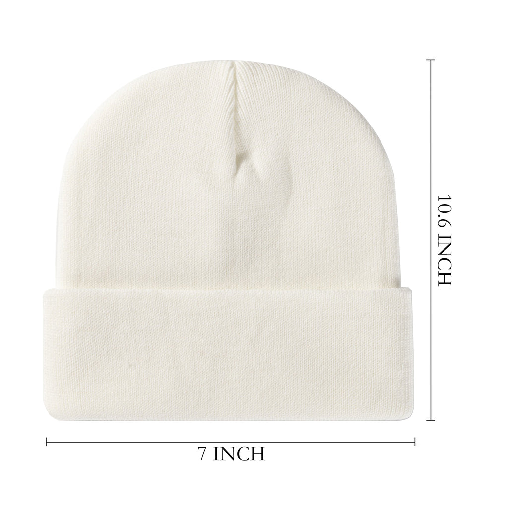 Knit Cap With Cuff