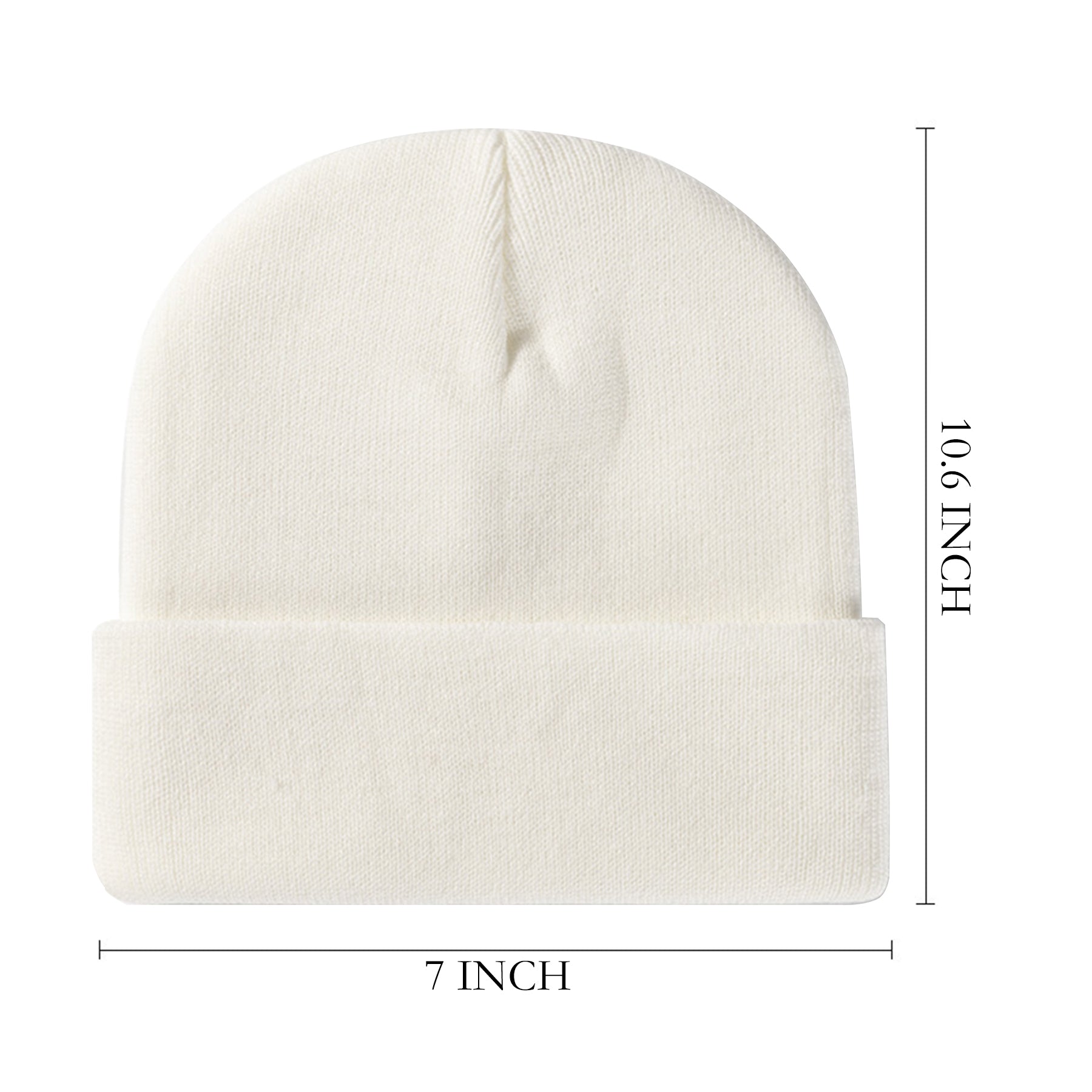 Knit Cap With Cuff
