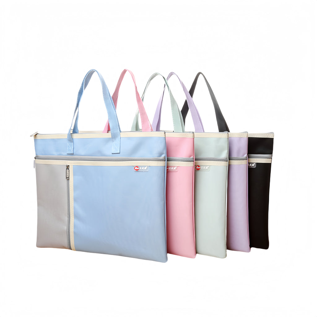 Three layer Zippered Hand held Waterproof Storage Bag