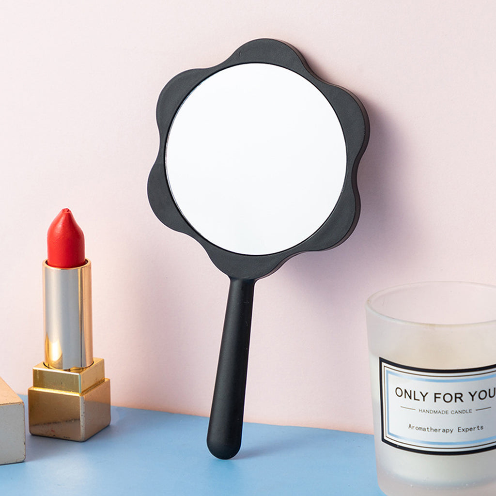 Cute Flower Handheld Mirror