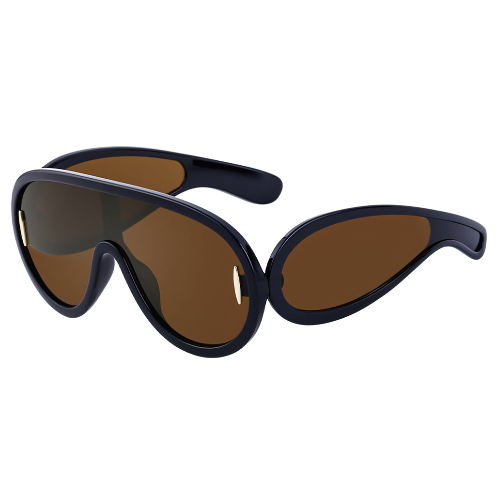 Mask Sunglasses Trendy Futuristic Shield Sun Glasses Uv400