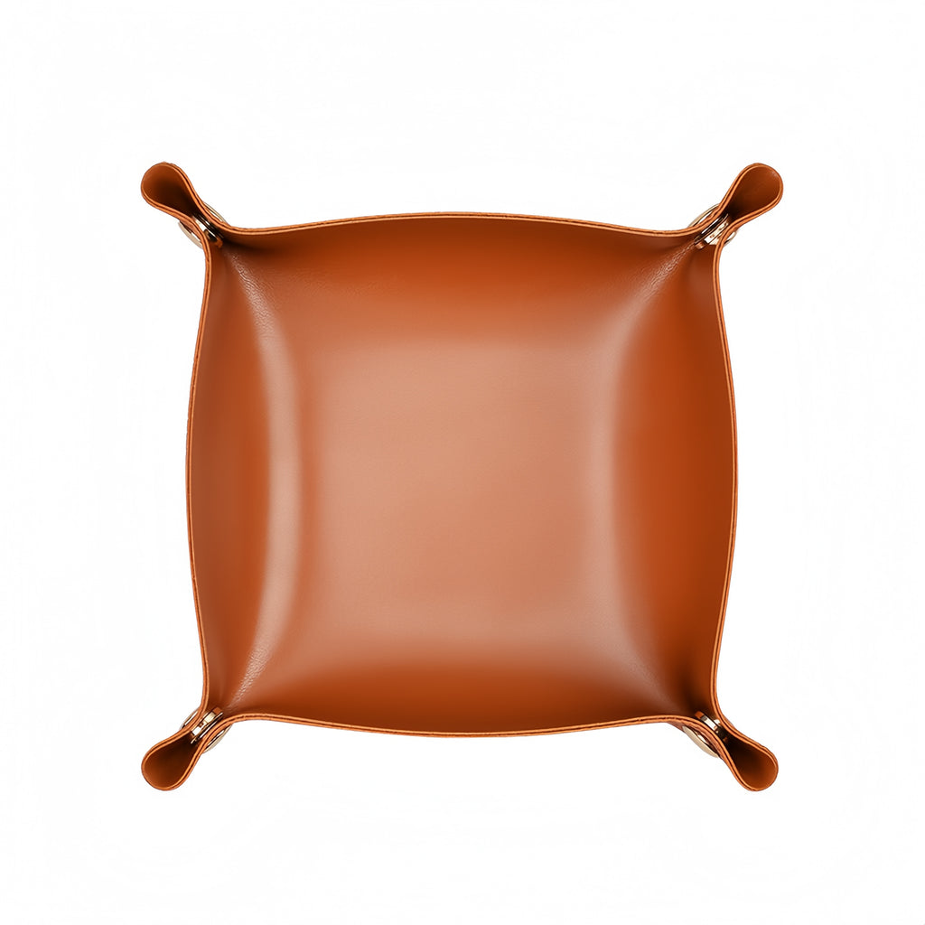 Desktop Leather Tray