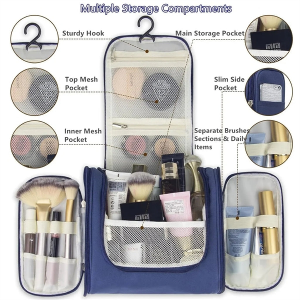 Large Capacity Hanging Toiletries Storage Bag