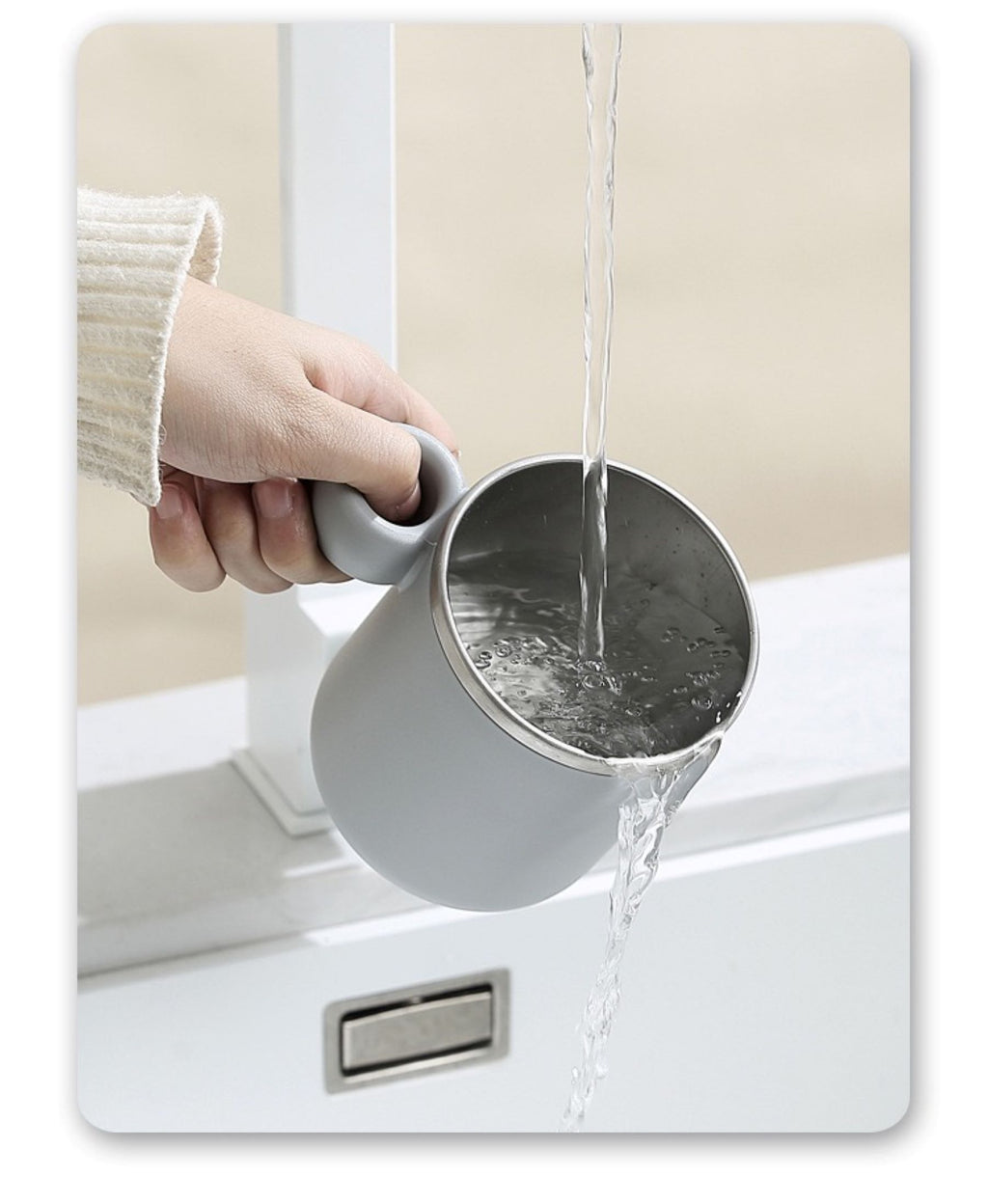 Stainless Steel Mouthwash Cup