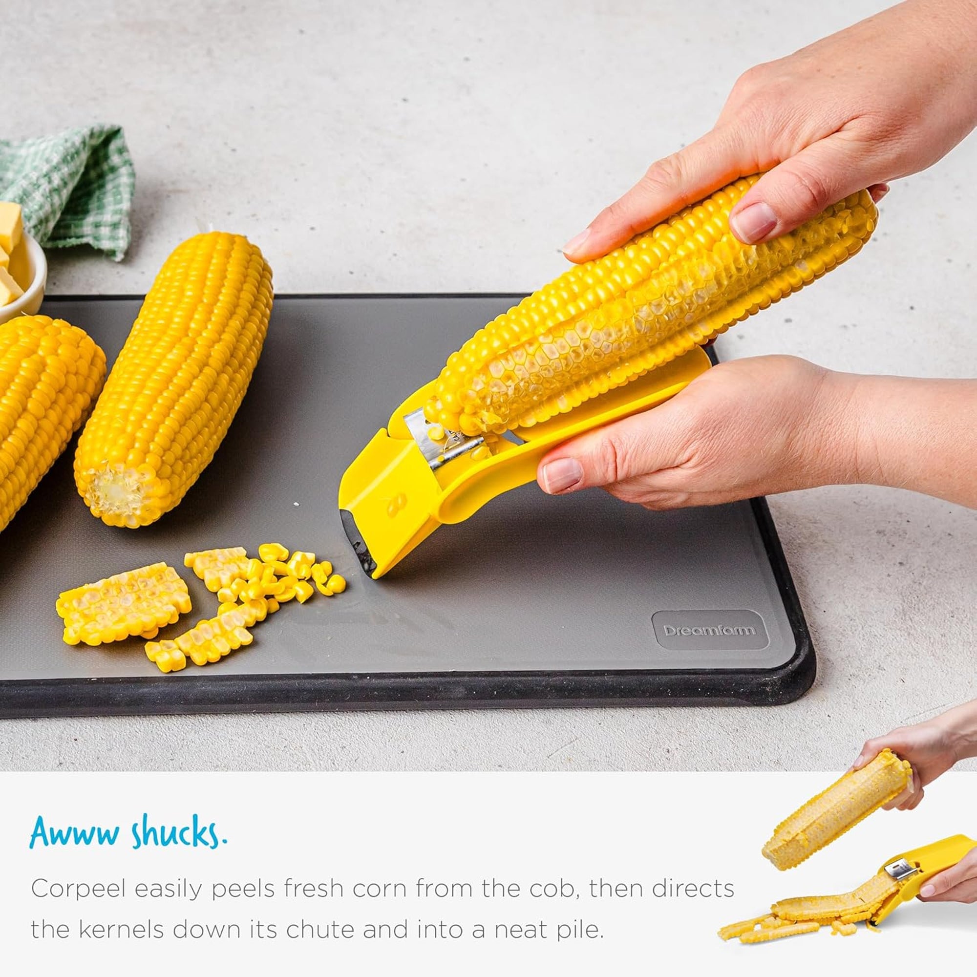 Corn Cob Peeler