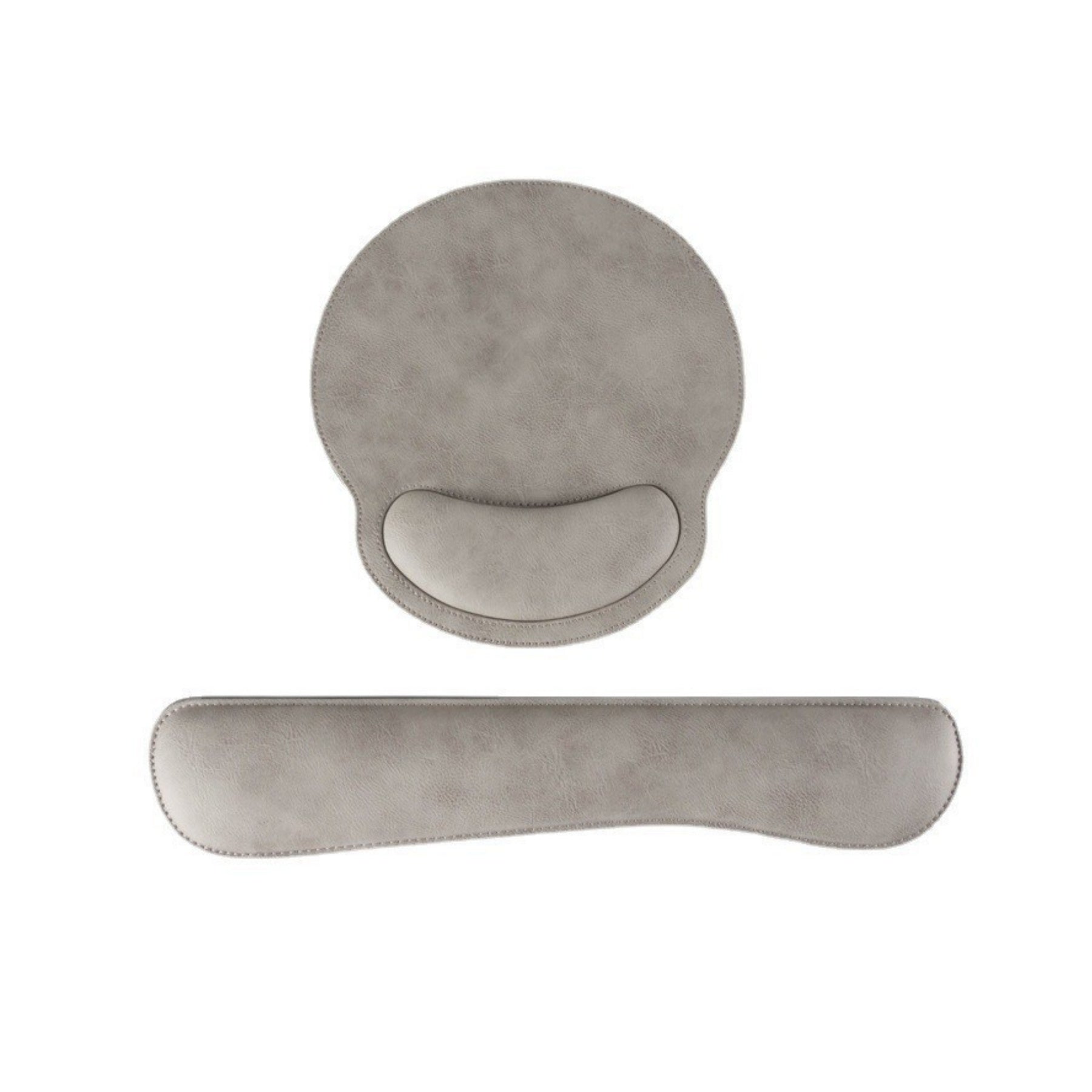 Leather Wrist Rest Mouse Pad With Hand Support