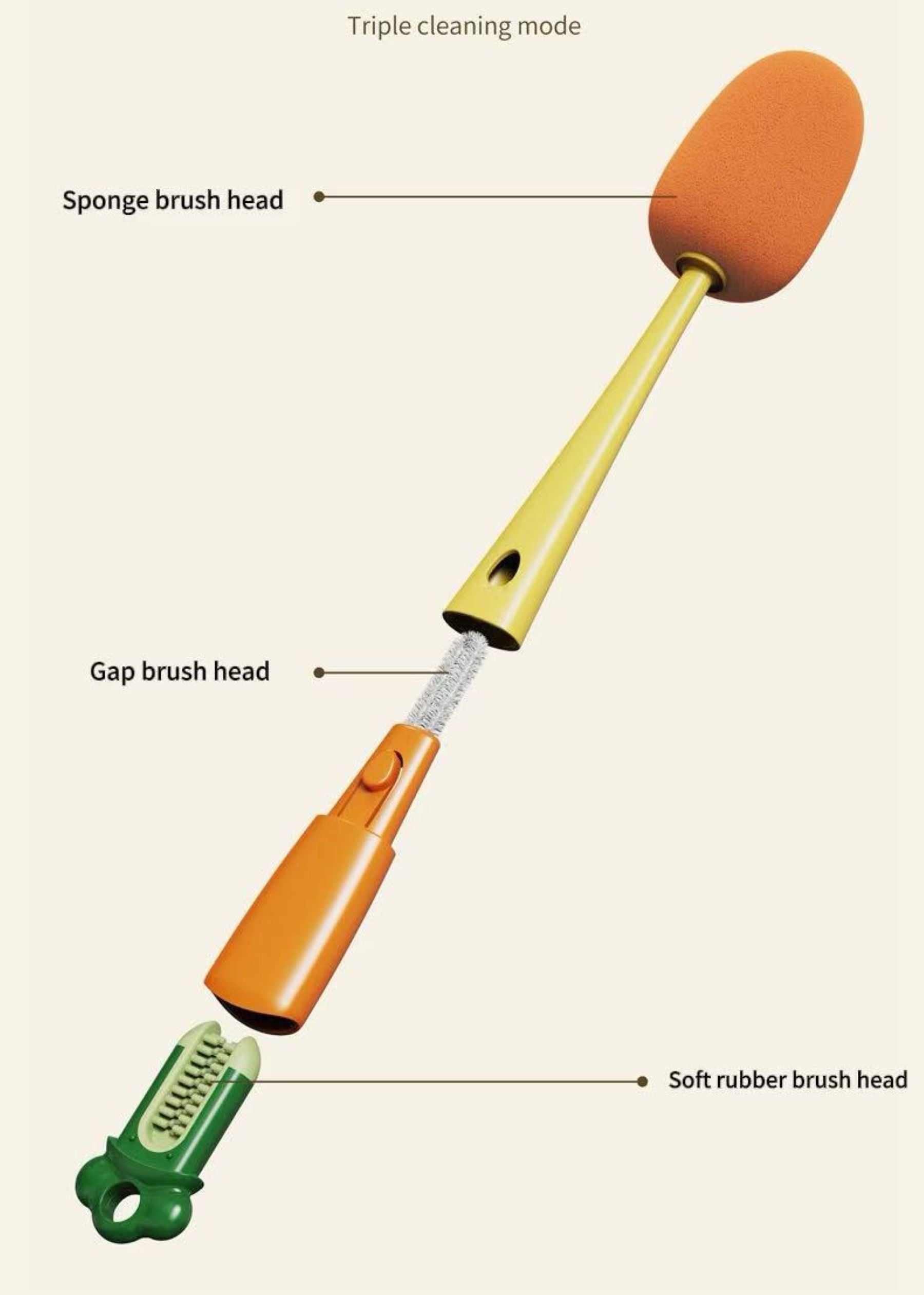 Household Multi-Functional Water Cup Brush