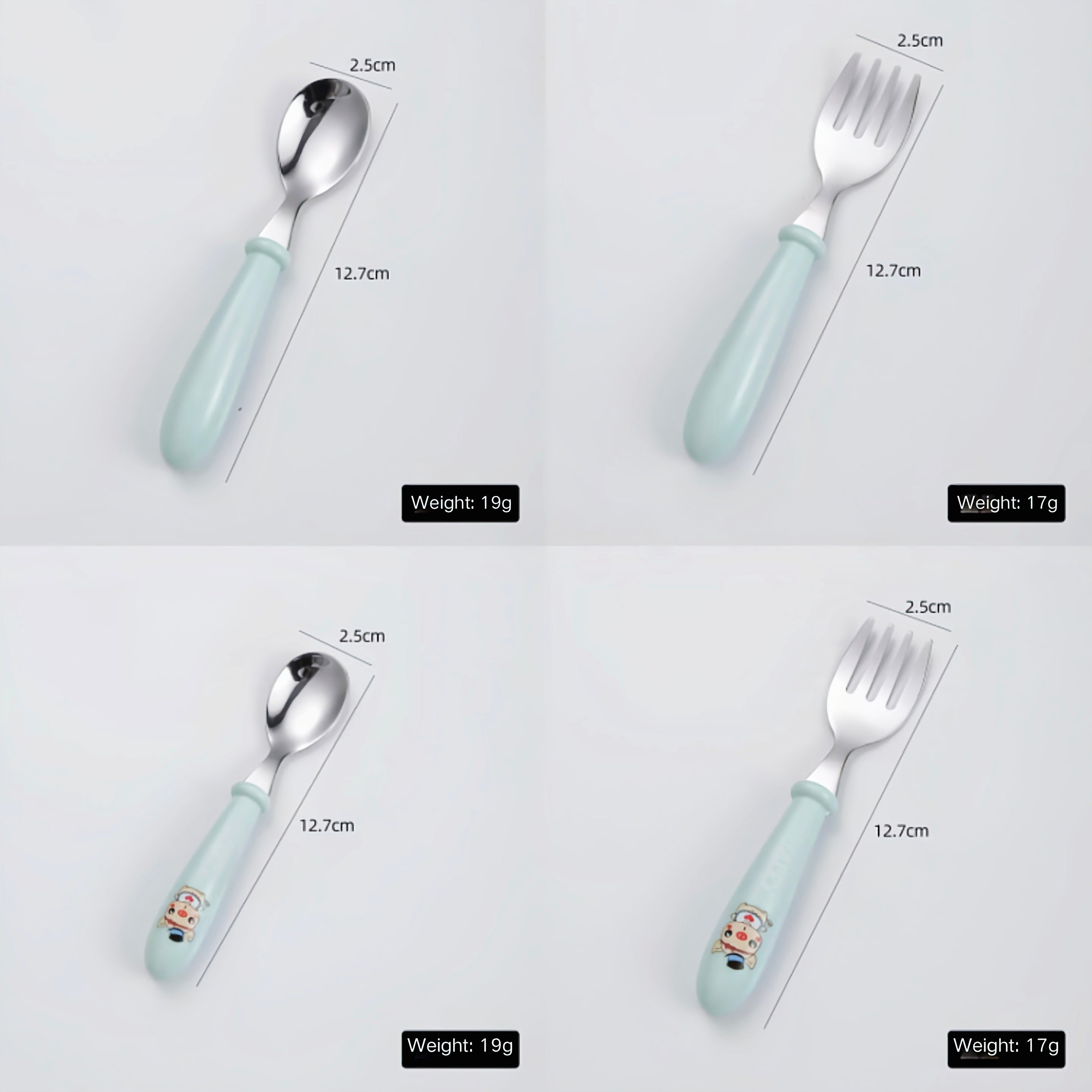 304 Stainless Steel Kids Tableware