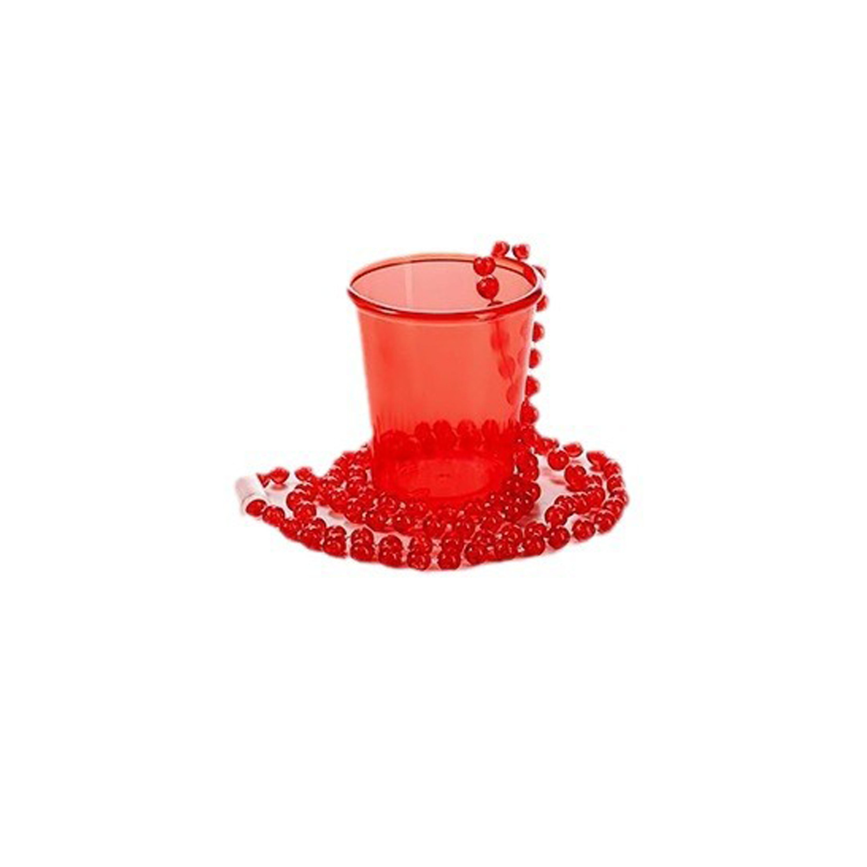Prom Party Plastic Beaded Chain Spirits Cups