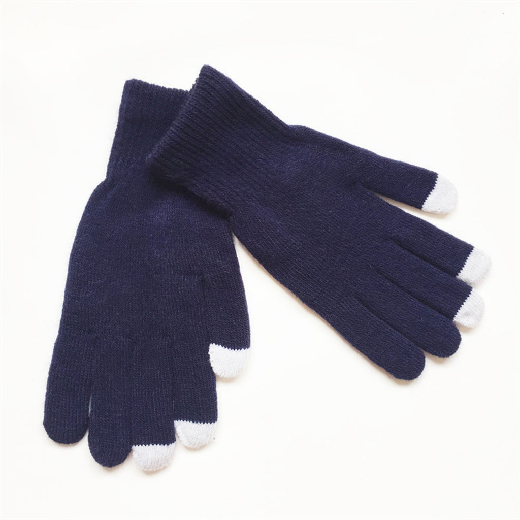 3 Finger Touch Screen Warm Gloves
