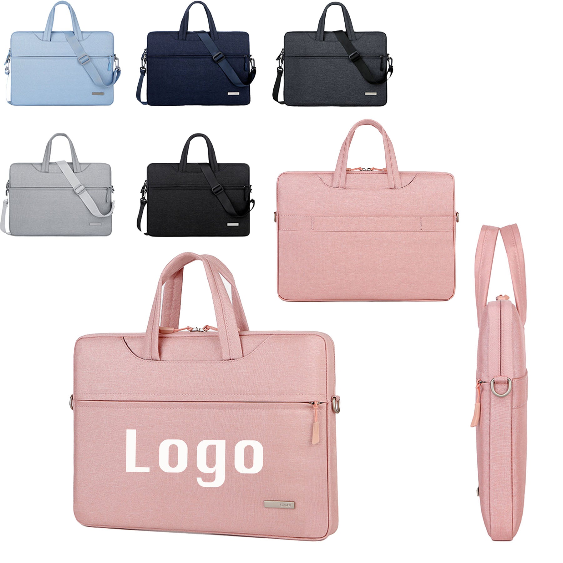 Universal 13" Jacquard Laptop Case With Shoulder Sleeve