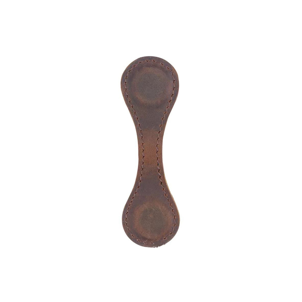 Leather Magnetic Buckle Bookmark