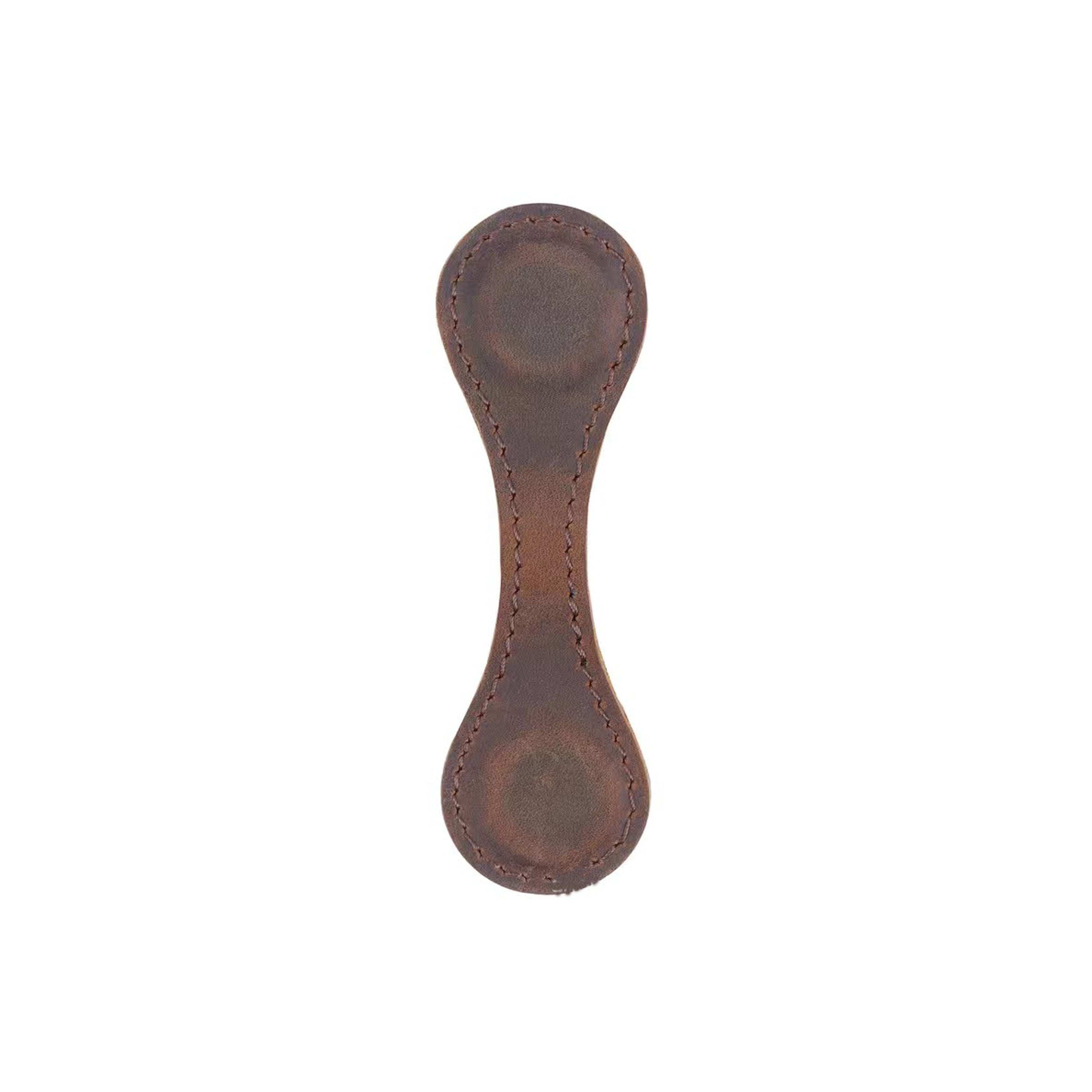 Leather Magnetic Buckle Bookmark
