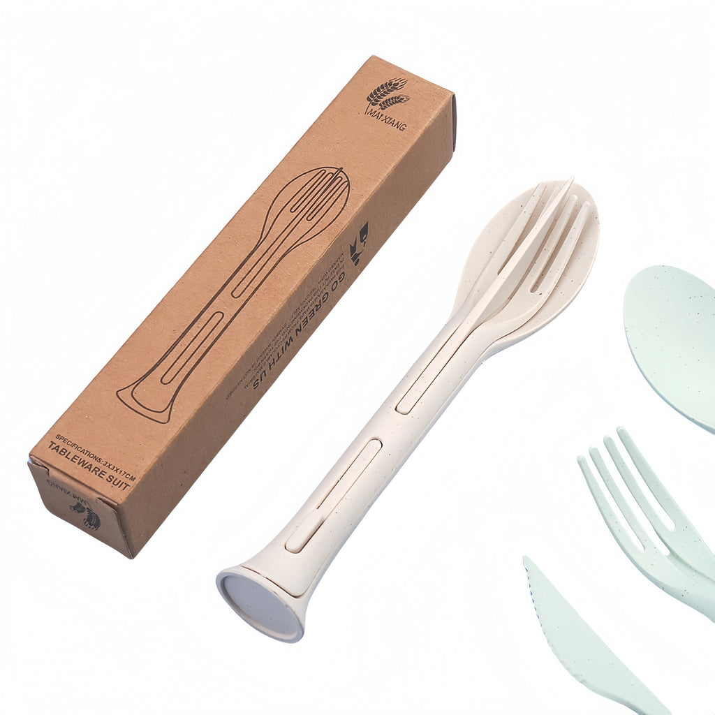 Kids' 3-in-1 Portable Utensil Set