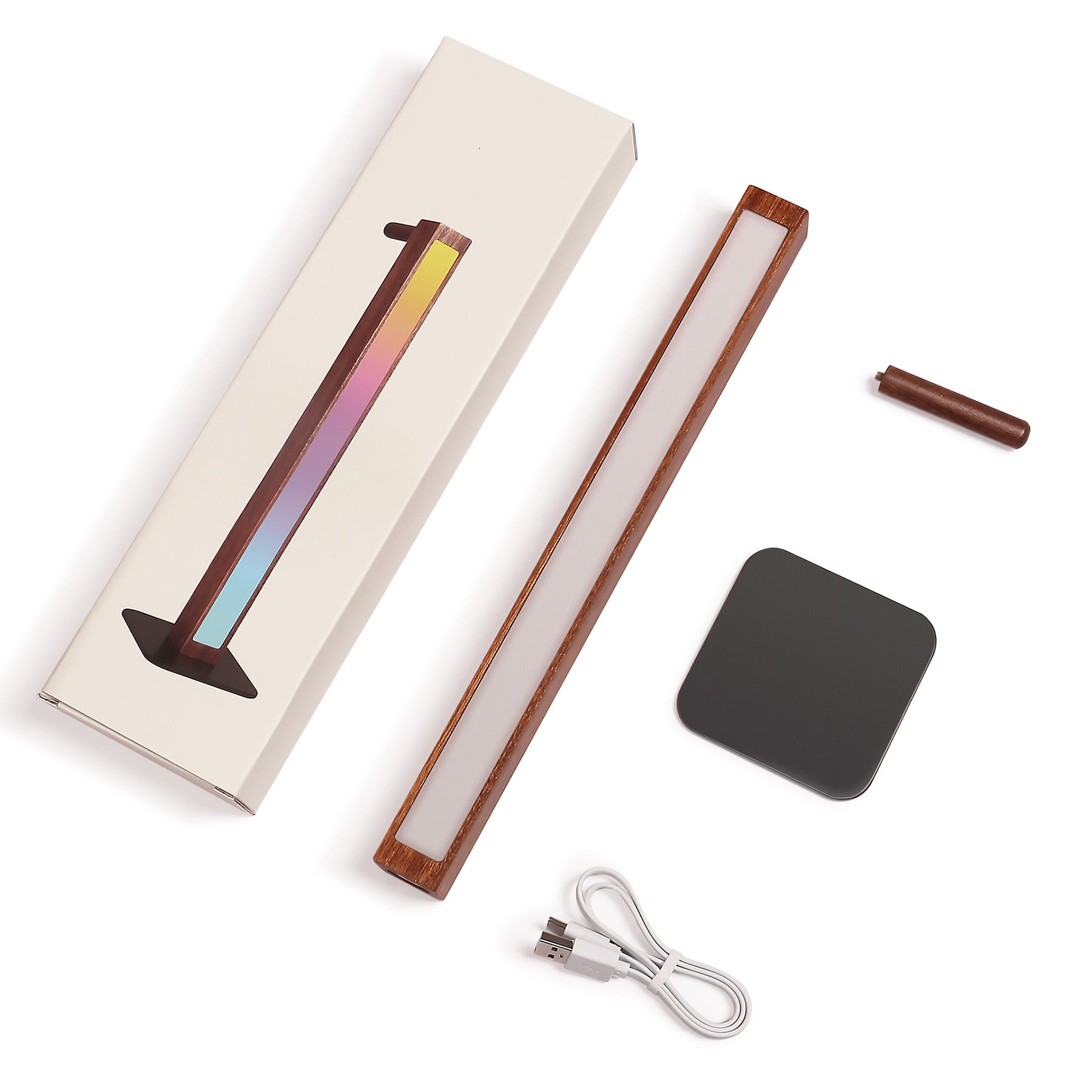 Rainbow Music LED Light Lamp With Headphone Stand