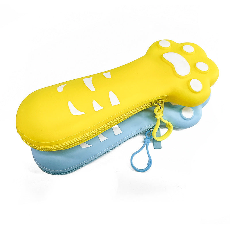 Silicone Cat Paw Pen Case