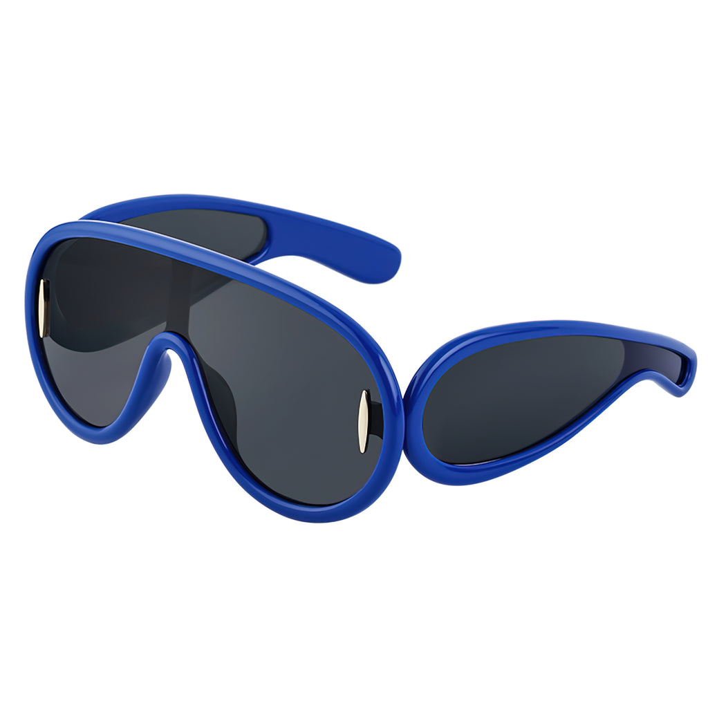 Mask Sunglasses Trendy Futuristic Shield Sun Glasses Uv400