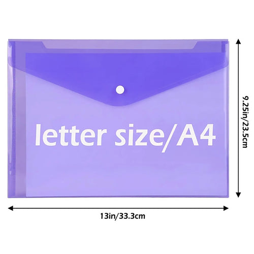 A4 Document Pouch Case- File Bag