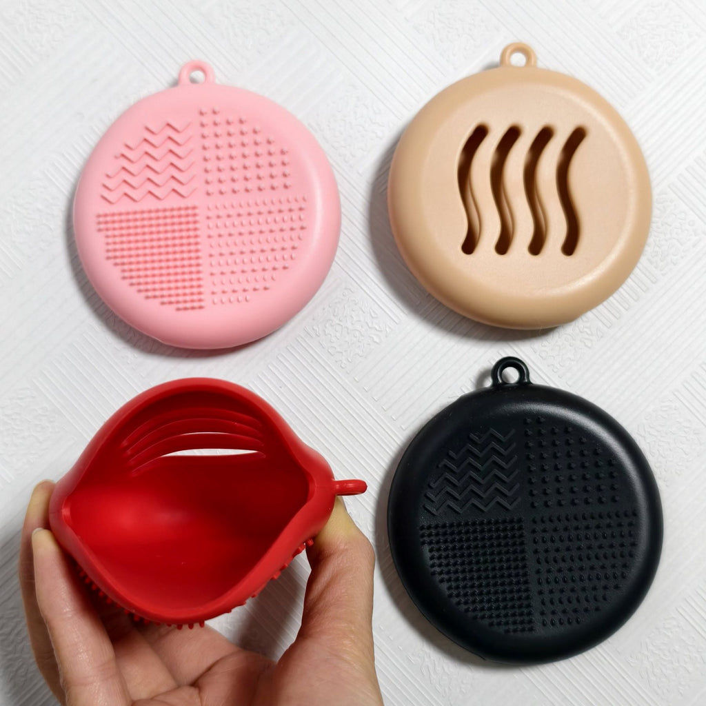 Silicone Powder Puff Storage Box