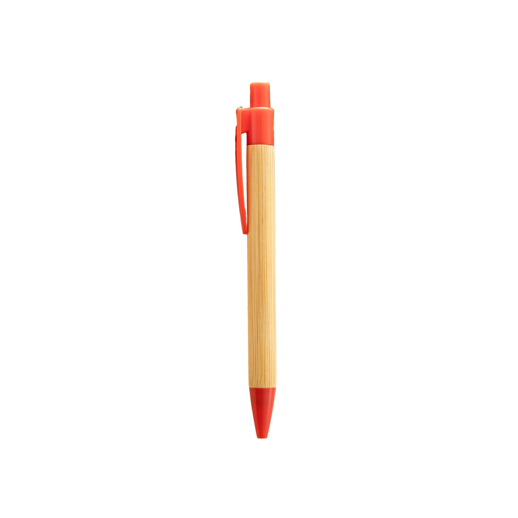 Multi-Color Bamboo Click Pen