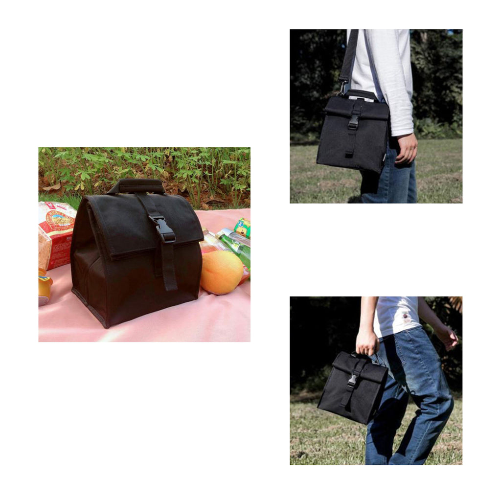 Oxford cloth foldable lunch bag