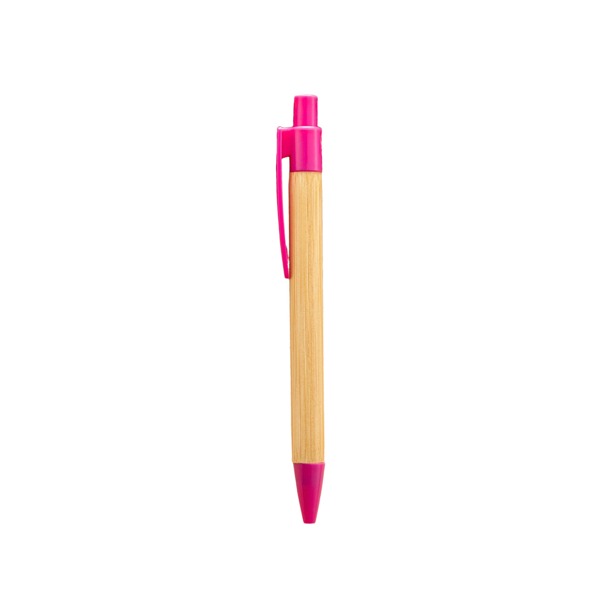 Multi-Color Bamboo Click Pen