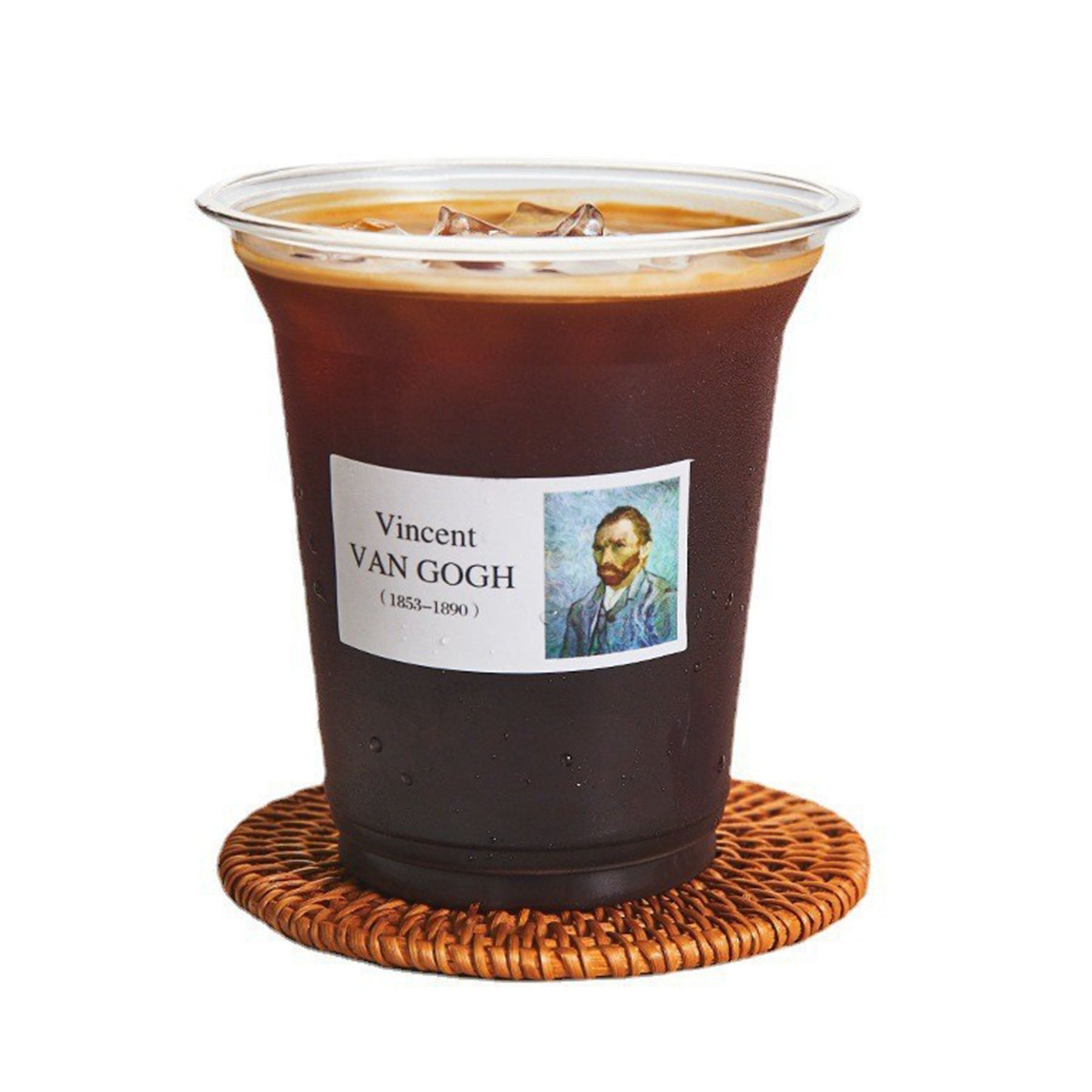 Clear Plastic Cups with Strawless Sip-Lids