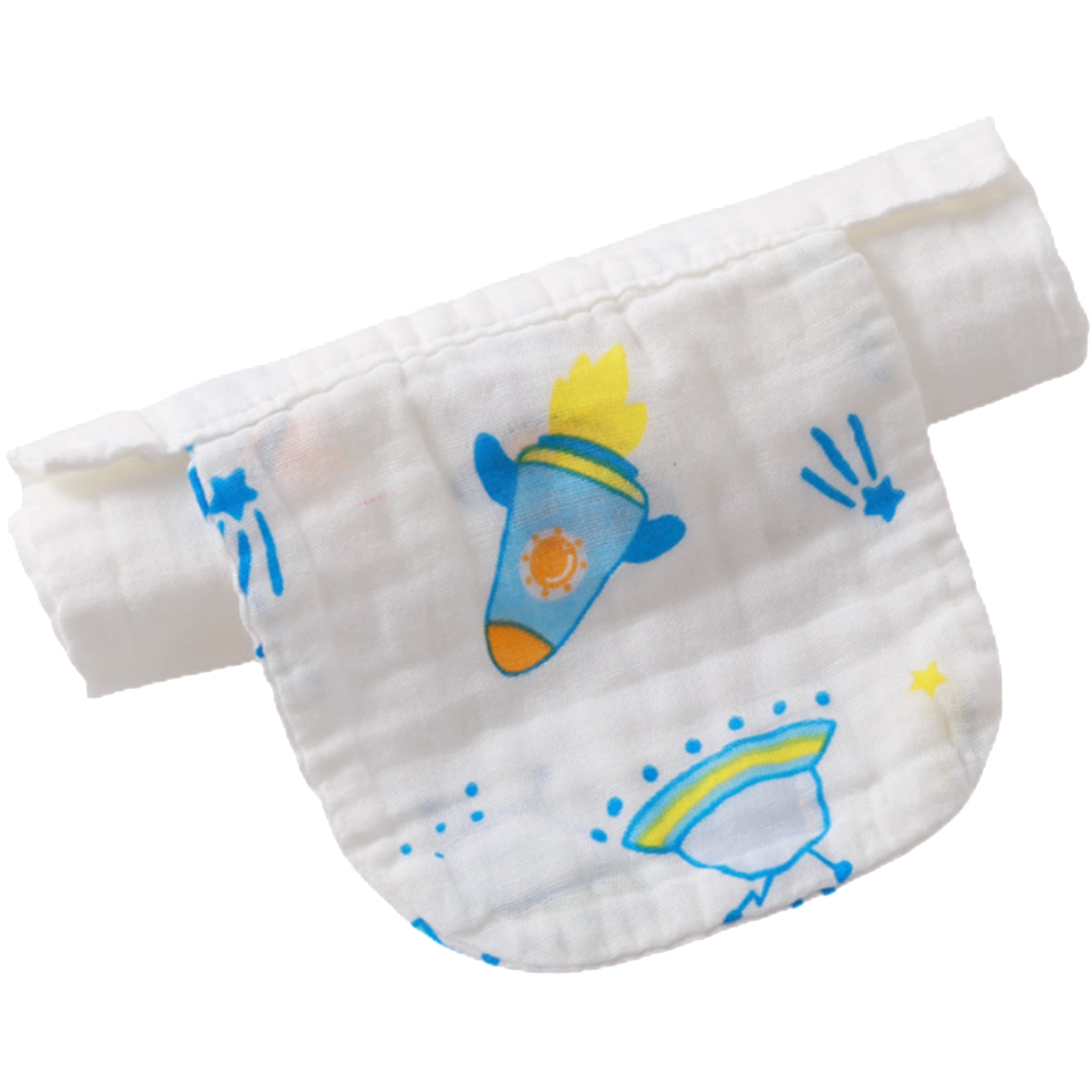 4-Layer Non Woven Baby Sweat Towel Featuring Air Permeability