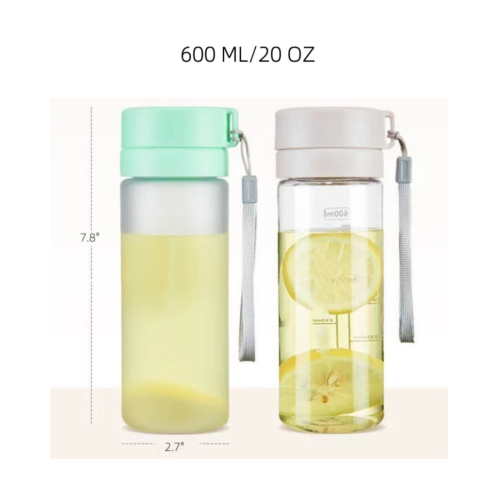 Portable Frosted Water Bottle