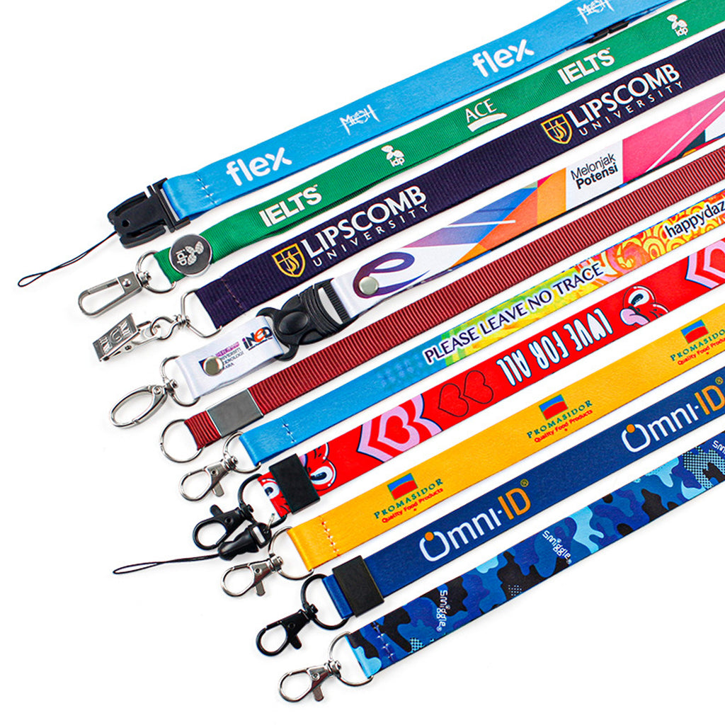 Custom Silkscreen Lanyards
