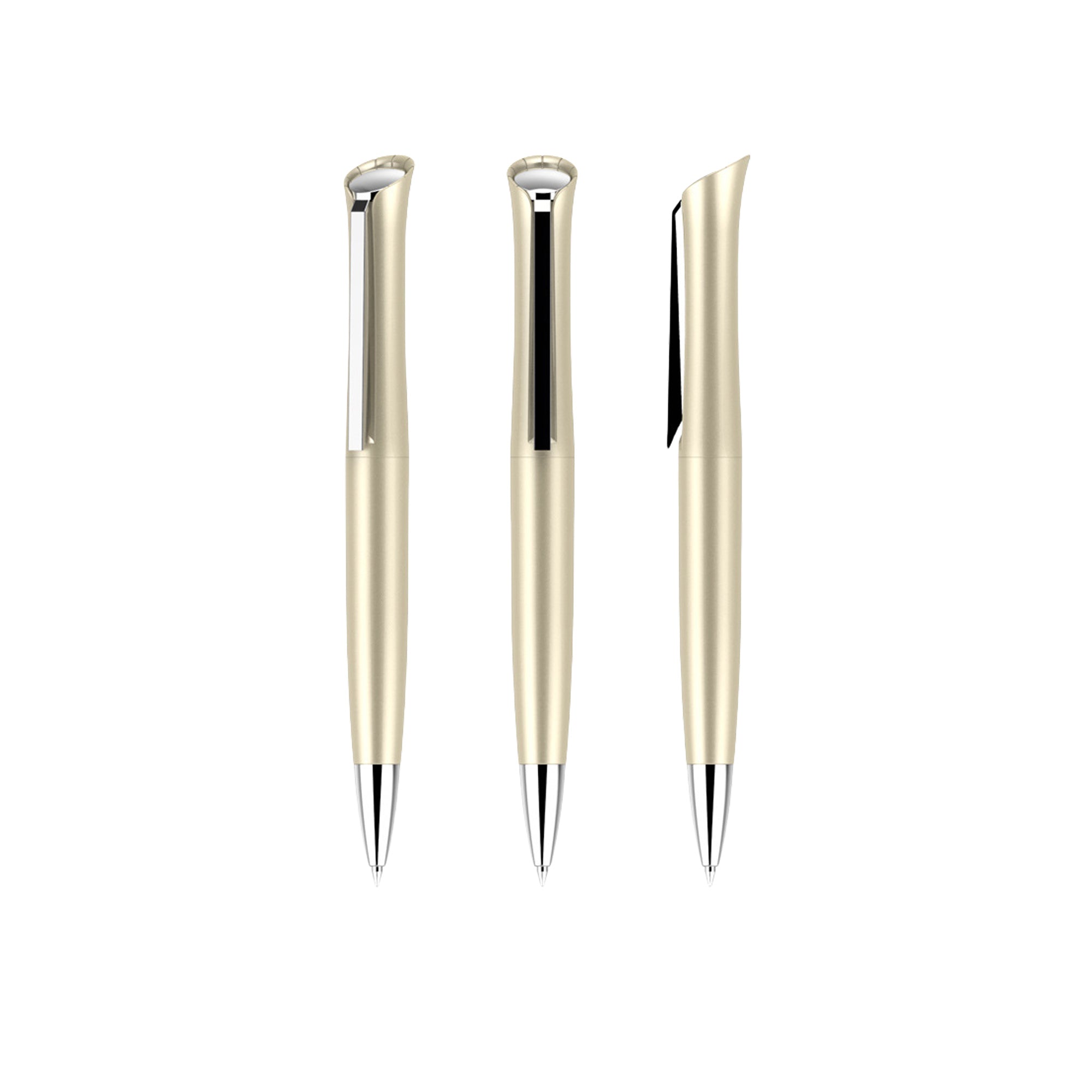 Twist-Action Easy Ballpoint Pen with Clip