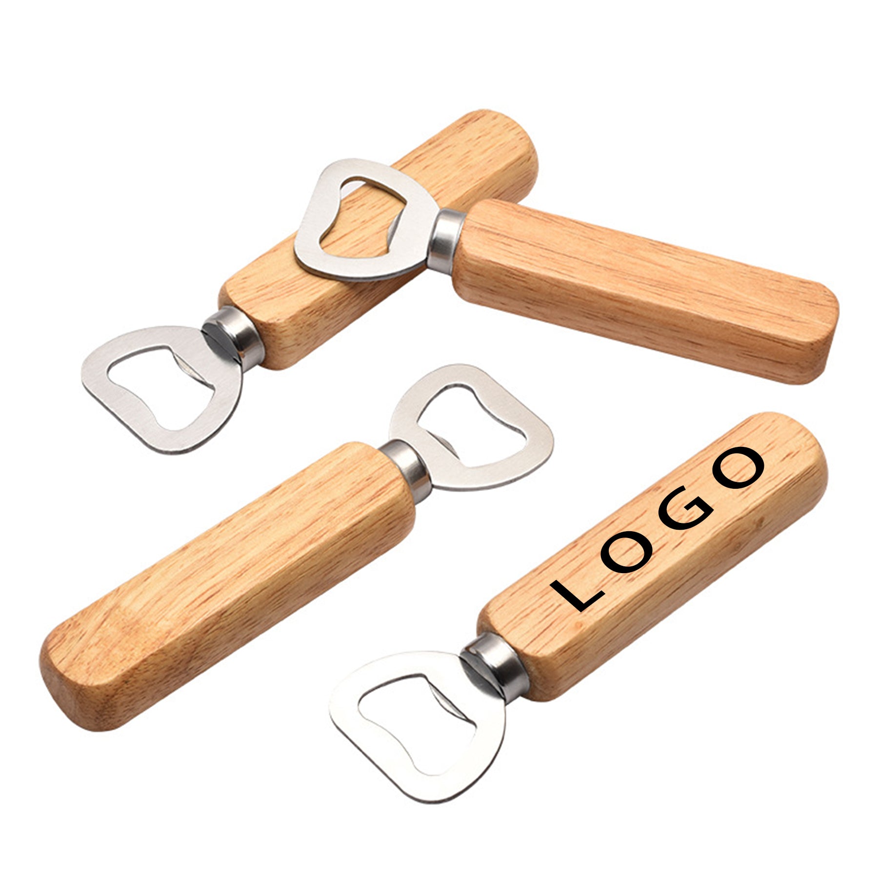 Wooden Handle Beer Bottle Opener