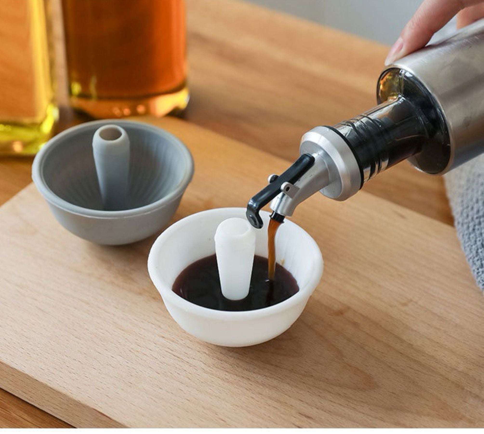 Kitchen Silicone Funnel