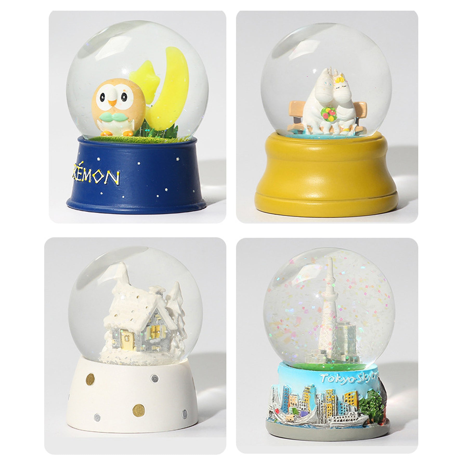 Custom Gift Snow Crystal Globe