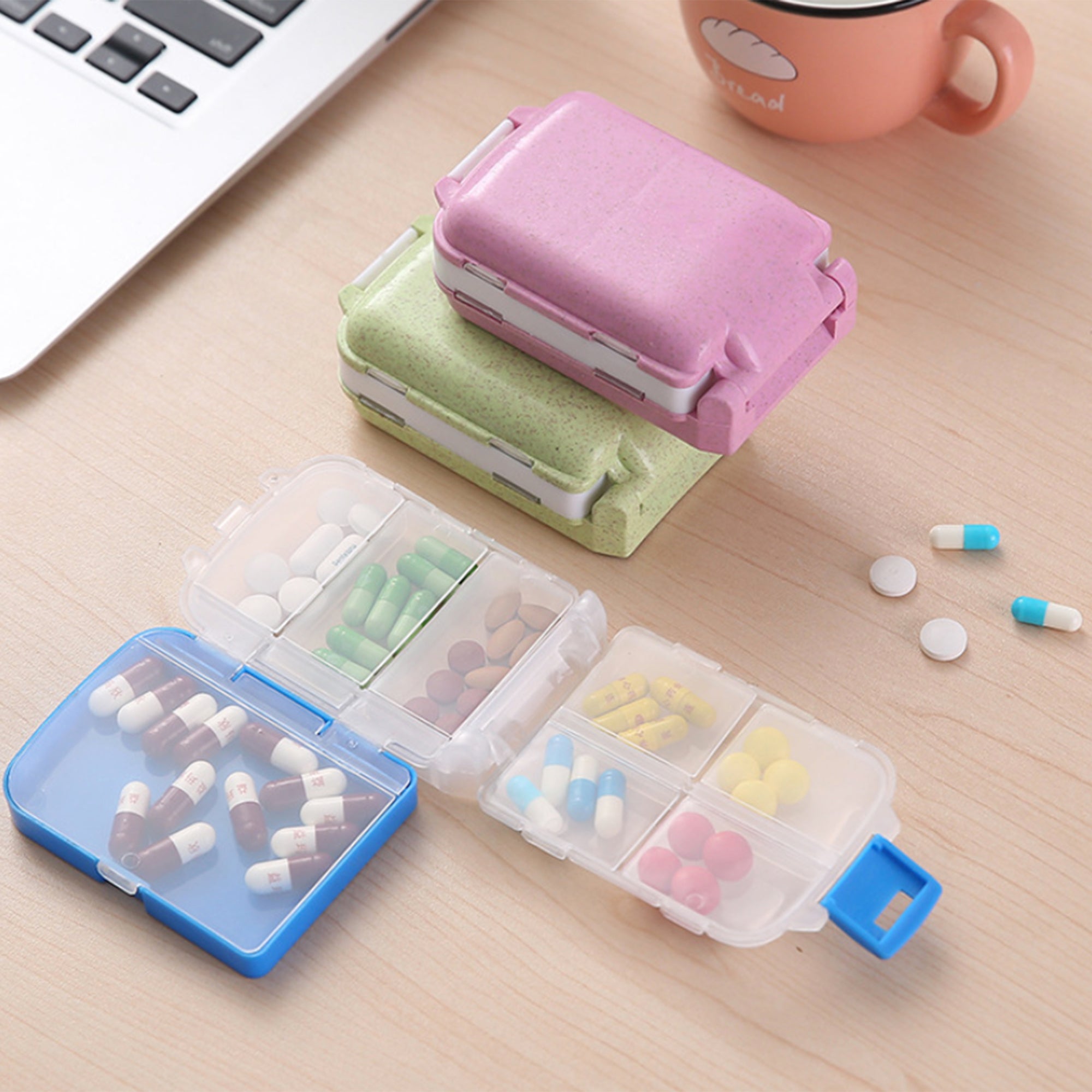 Travel 7 Day Pill Case