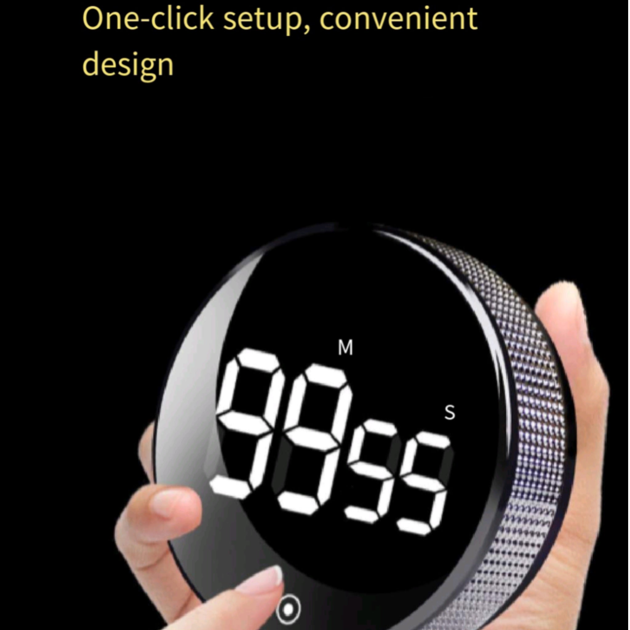 Mechanical Kitchen Timer Rotating Dial Loud Alarm