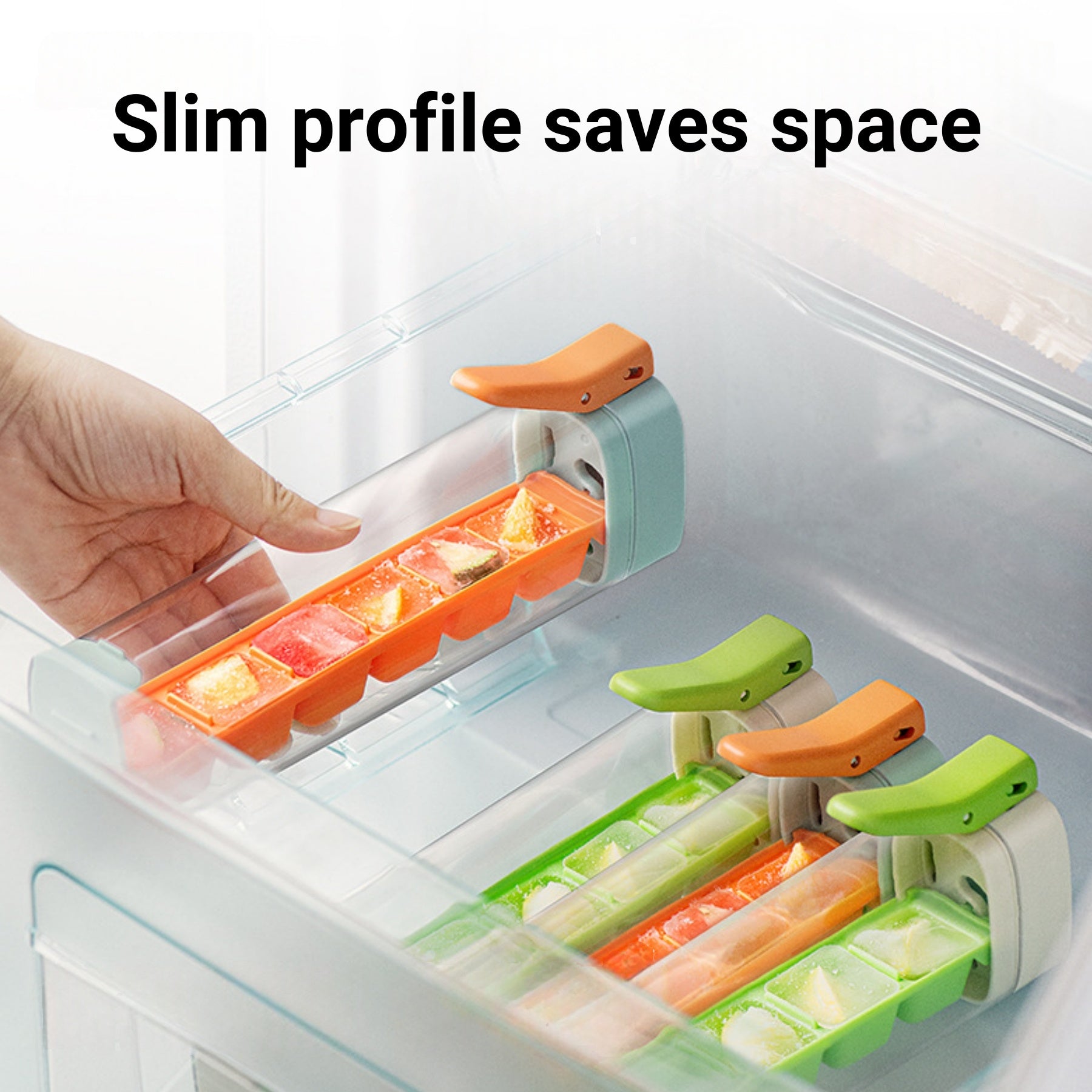 Household 6-compartment Pressing Ice Mold