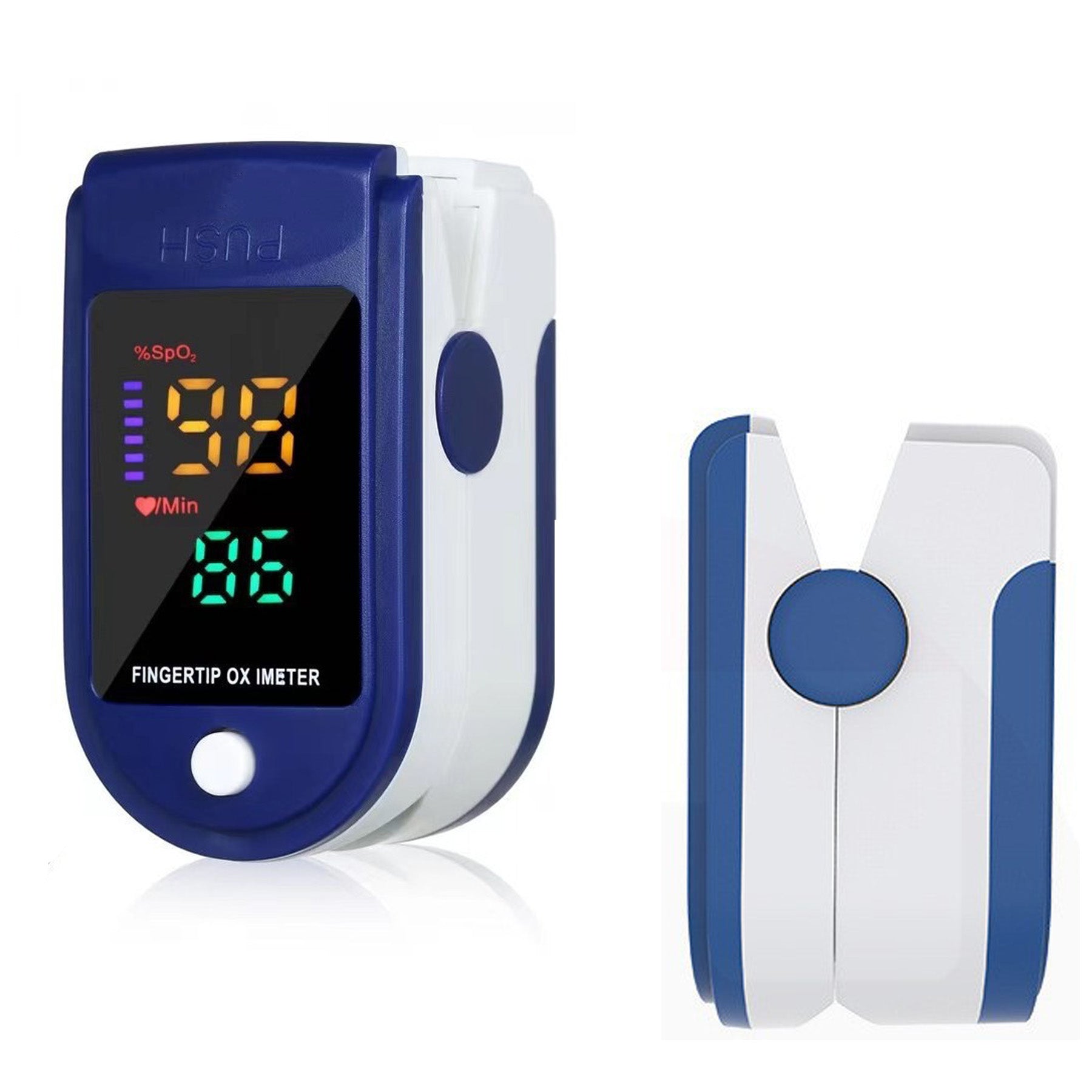 Fingertip Pulse Oximeter Blood Oxygen Saturation Monitor
