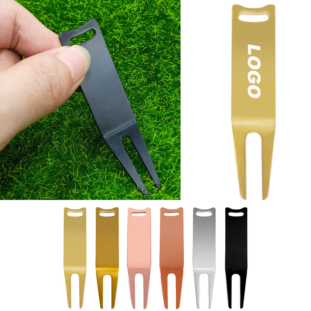 Metal Golf Green Forks
