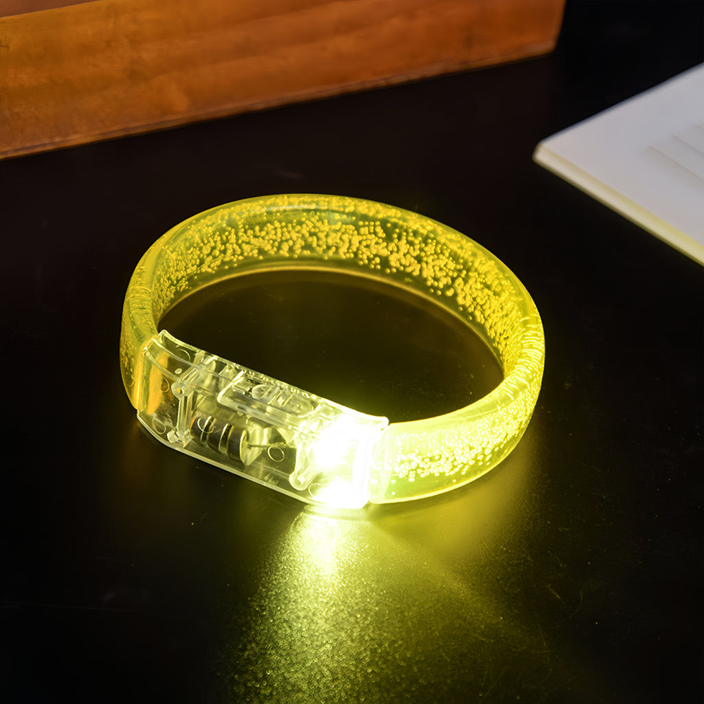 LED Flashing Fluorescent Wristband