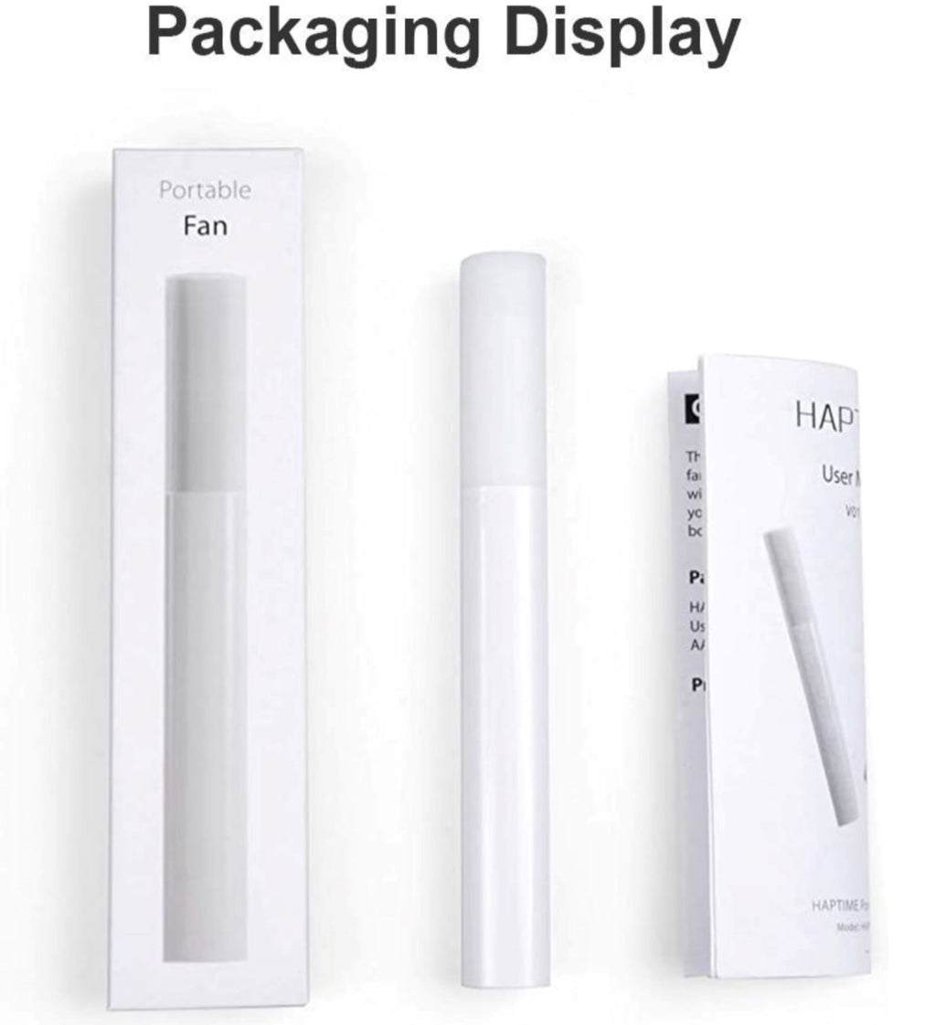 Handheld Pocket Mini Fan (Including Two AAA Dry Batteries)