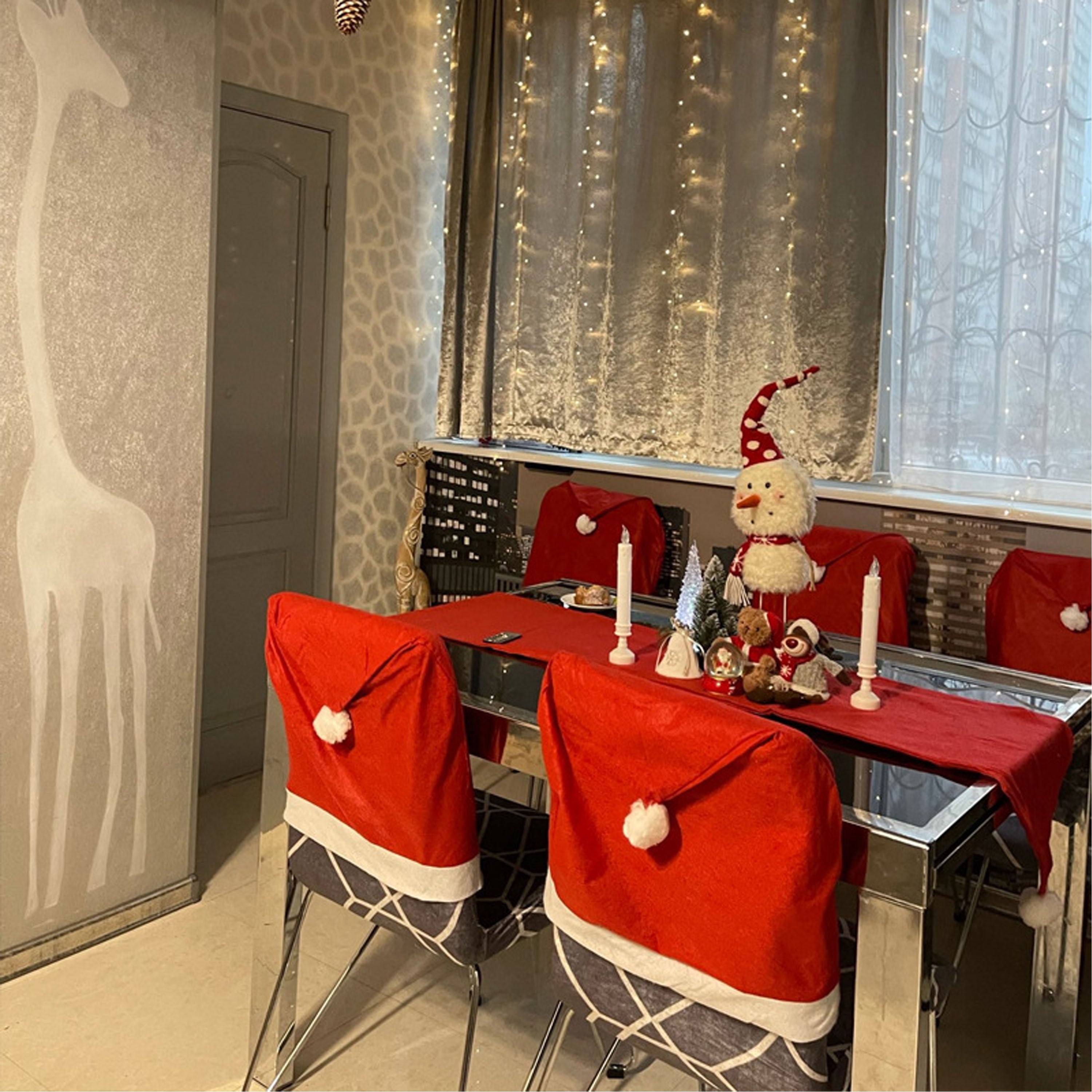 Christmas Chair Covers Set
