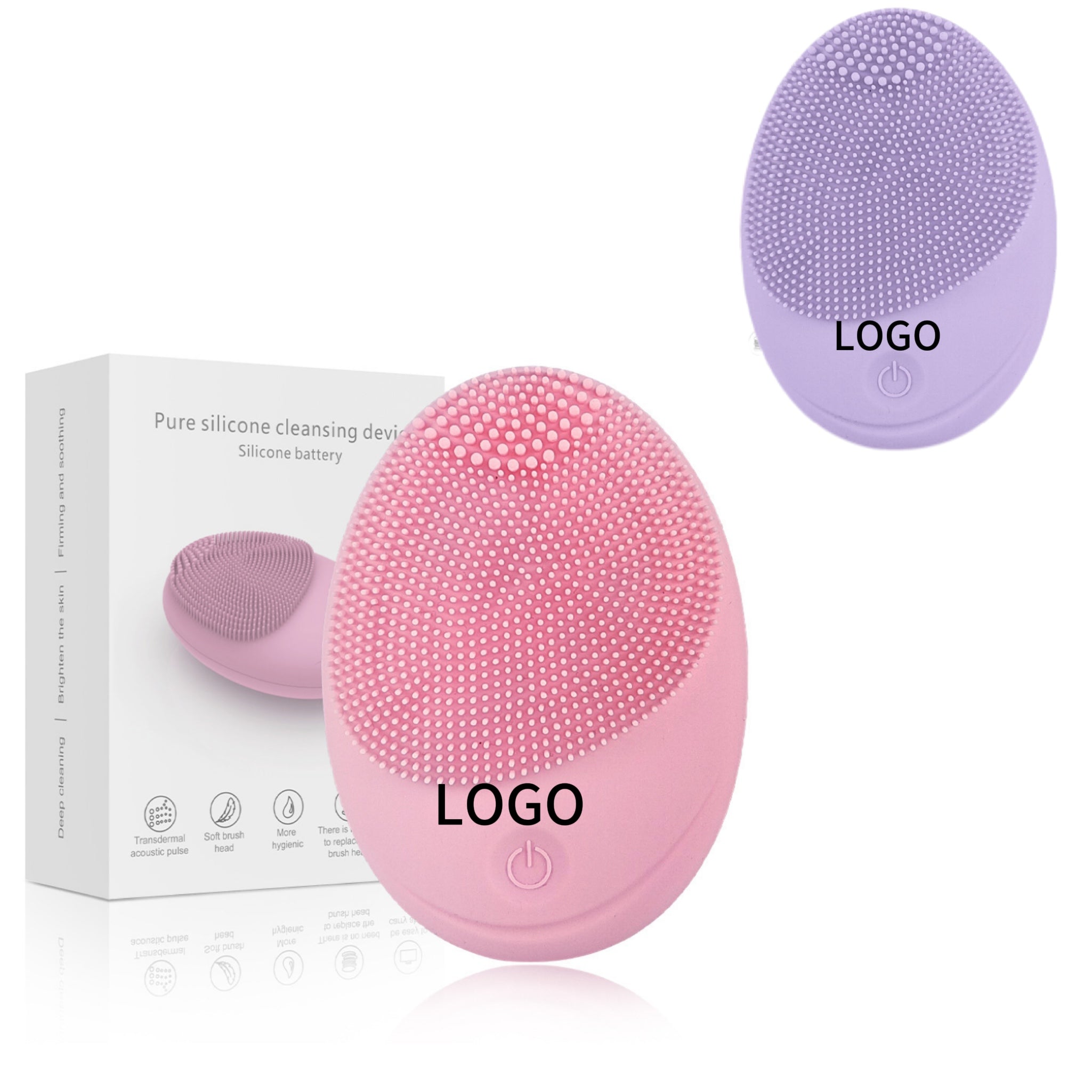 Electric Ultrasonic Facial Cleansing Brush