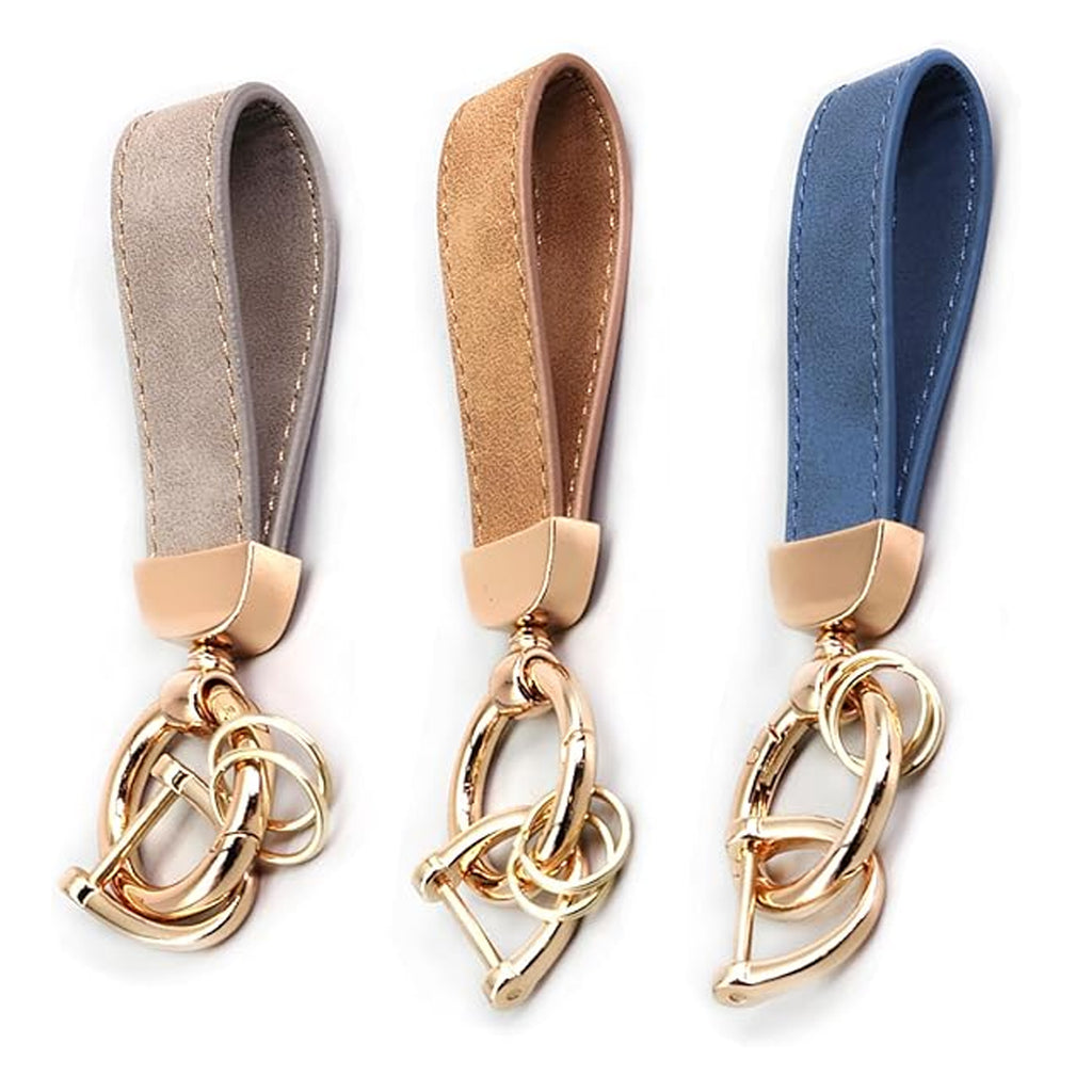 Leather Car Keychain