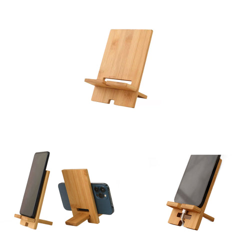 Bamboo Cellphone Stand