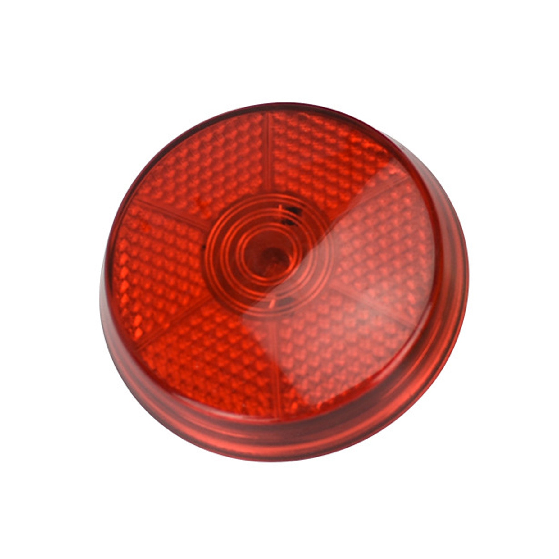 Round Flashing Safety Button Lights With Back Clip
